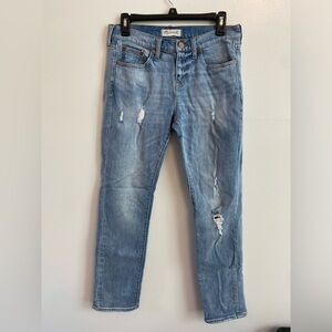 Madewell Distressed Slim Boy Jeans - Size 26